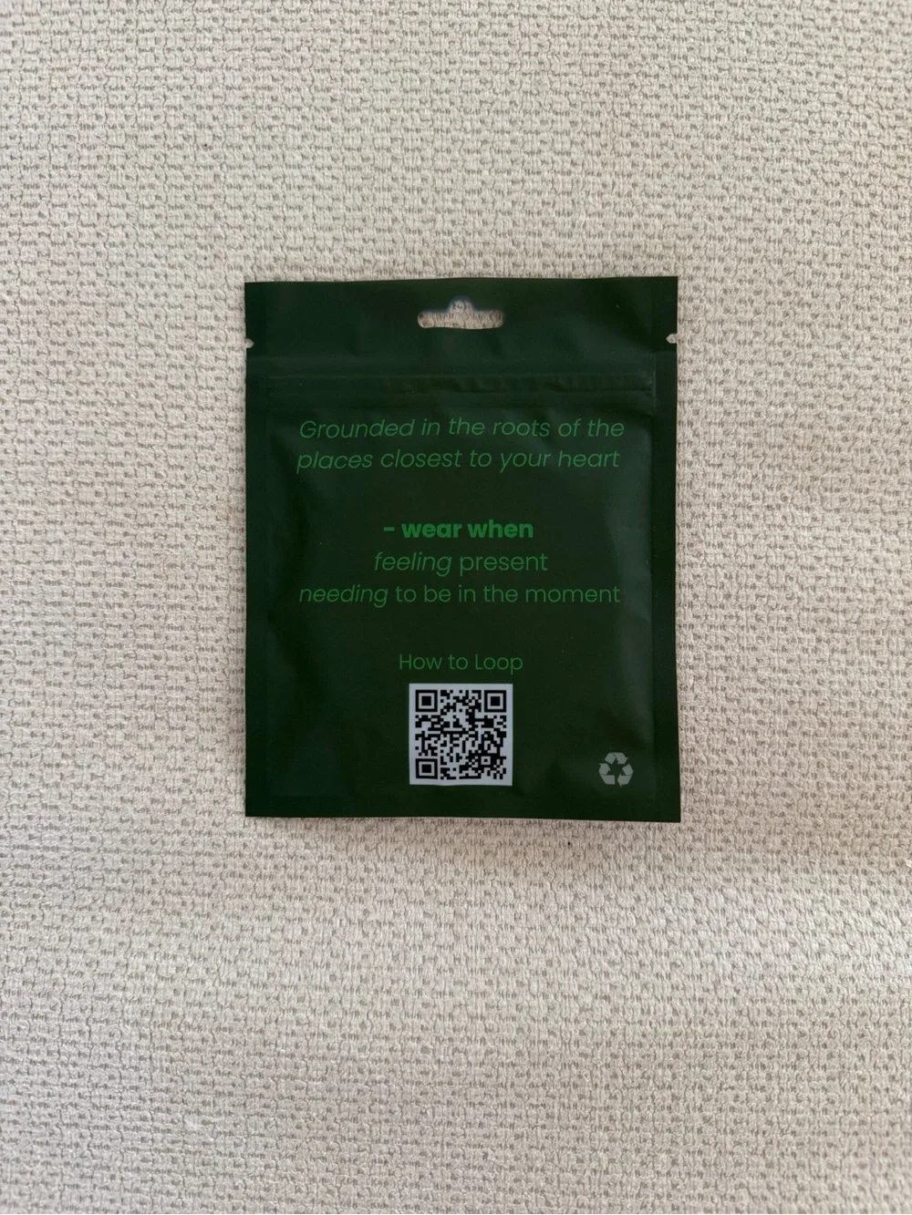 Forest Refill TIY - Modern Hair Ties - Dark Green